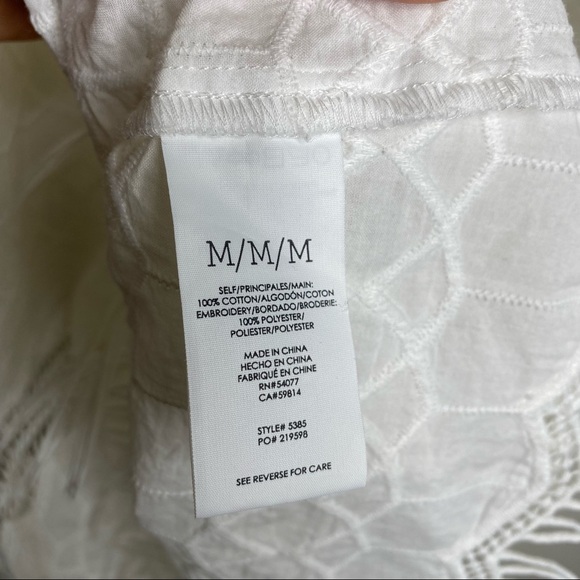 Cabi #5385 White Majorca Fringed Cover Up - Picture 9 of 10